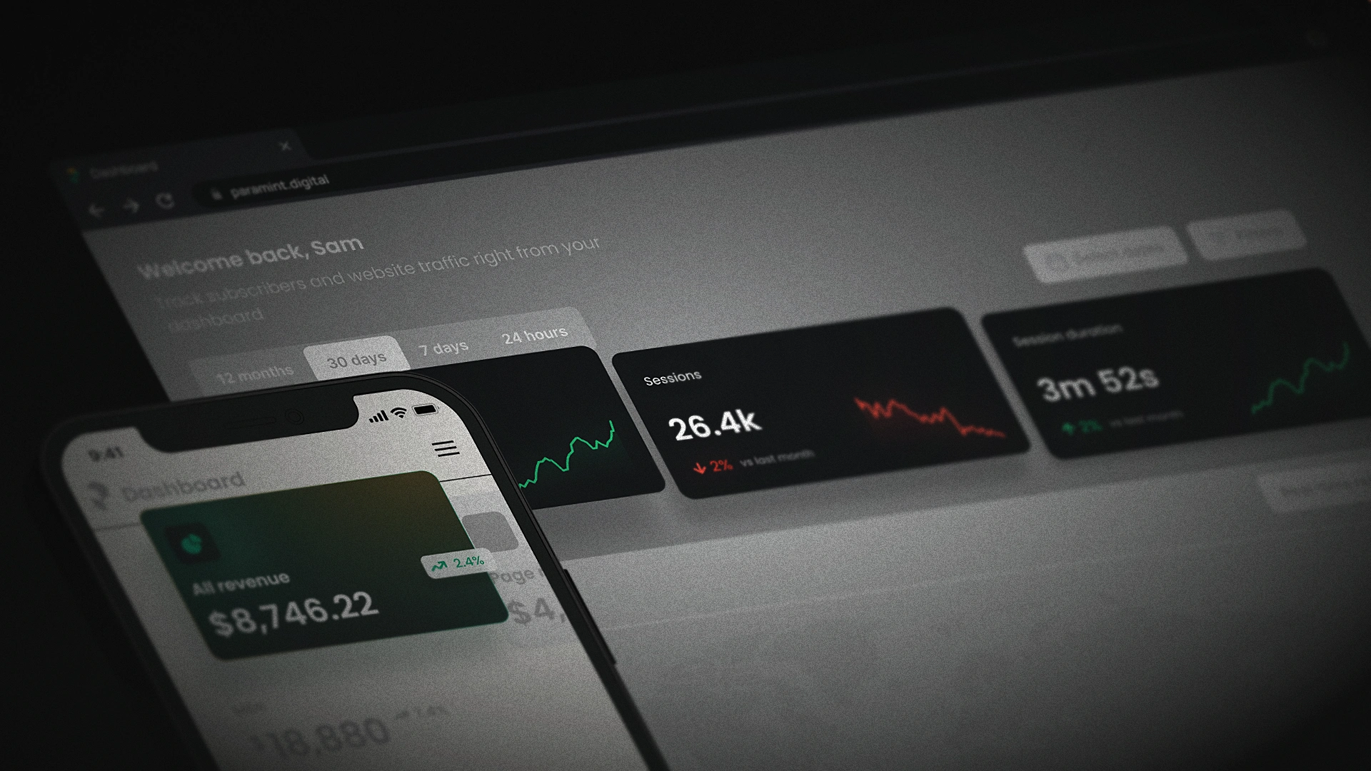 Web and mobile applications