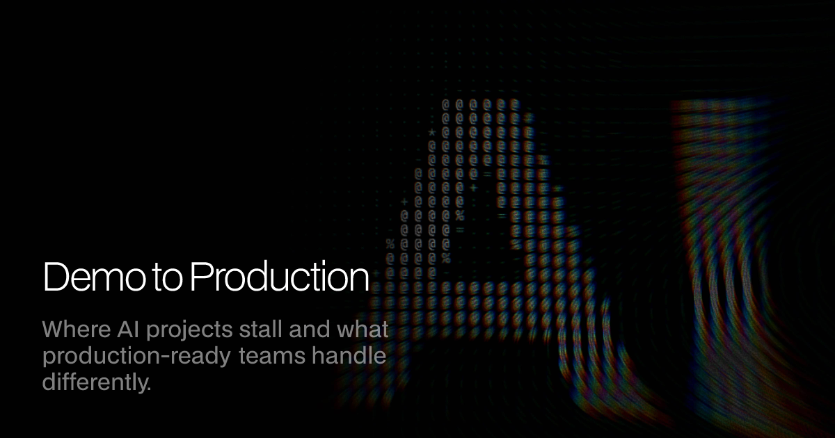 Why AI Projects Fail Before Production